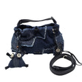 Songmont Denim Patchwork Bag