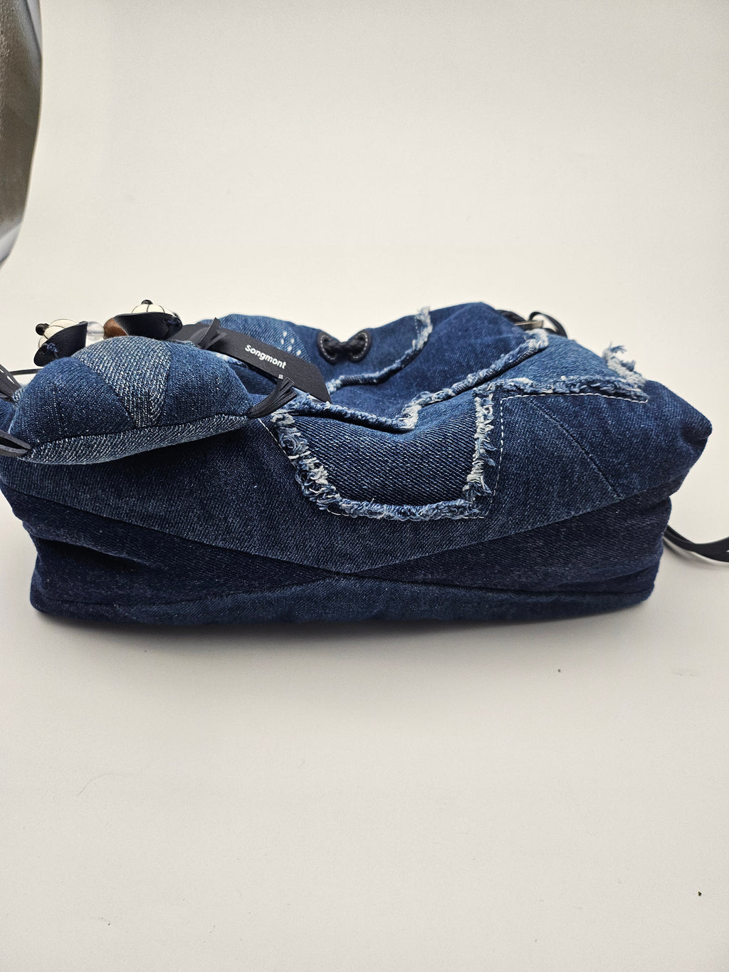 Songmont Denim Patchwork Bag